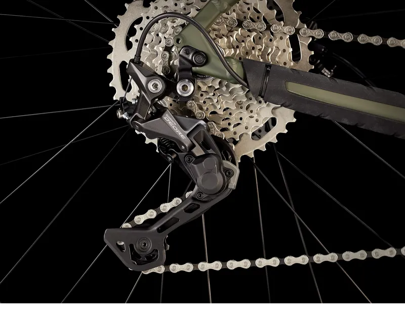 Trek Marlin 6 Mountain Bike in Matte Olive Grey-8